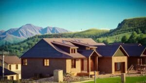 A house being constructed in Utah needing a septic permit