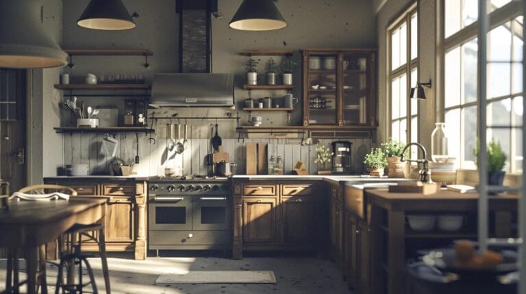 a beautifully renovated kitchen showcases a blend of modern elegance and rustic charm, highlighting the contrasts between unfinished project chaos and inspiring design potential.
