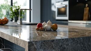 a beautifully renovated kitchen, featuring sleek modern cabinetry, shimmering countertops, and abundant natural light, vividly illustrating the transformative impact of thoughtful home renovation planning.