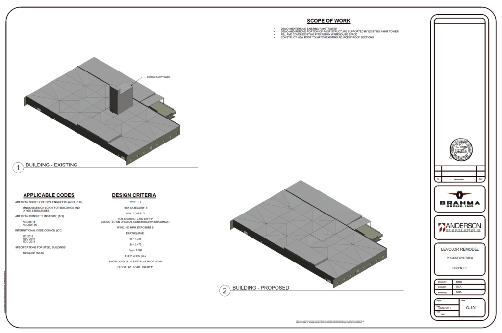 Industrial Structural Retrofits | Anderson Engineering