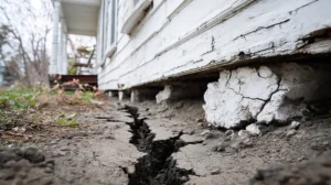 Troubling crack foundation damage