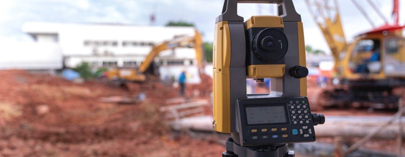 civil survey in progress